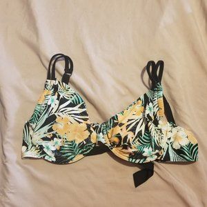 34DDD tropical bikini top